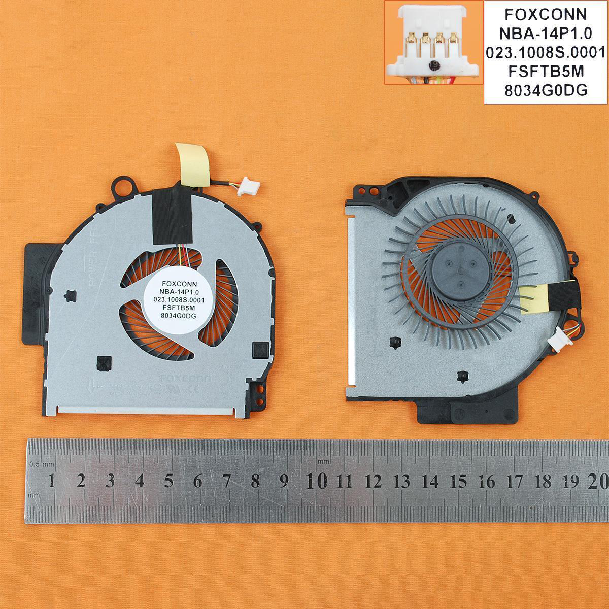 Ventilátor chlazení HP Pavilion X360 14-BA 14T-BA 14M-BA