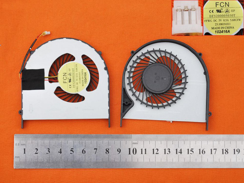 Ventilátor chlazení pro Dell Inspiron 15 7537 15-7537