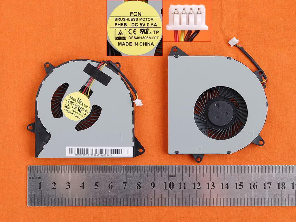 Ventilátor chlazení Lenovo Ideapad 110-14IBR 110-15ACL 100-15IBD B50-50 110-17IKB