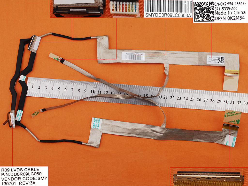 LCD flex kabel pro notebook Dell Inspiron 17R 5720 7720