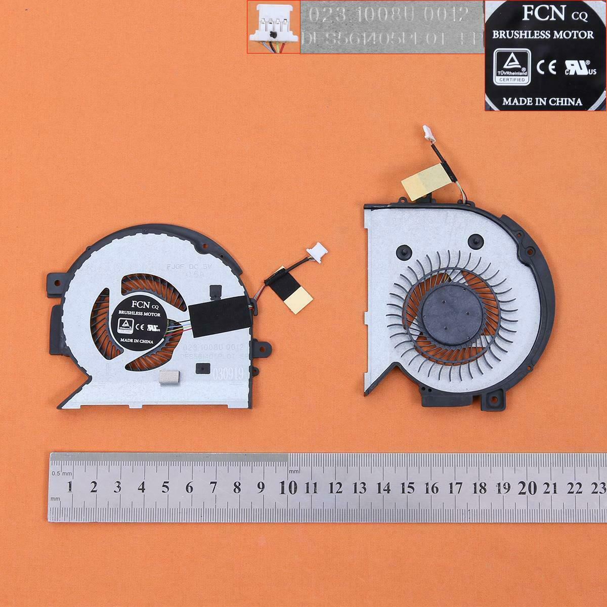 Ventilátor chlazení HP Envy X360 15-BQ 15-BP 15M-BQ 15-BQ008CA 15M-BQ021DX 15M-BQ121DX