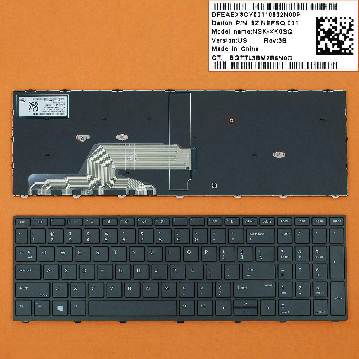 Klávesnice HP Probook 450 G5 455 G5 470 G5