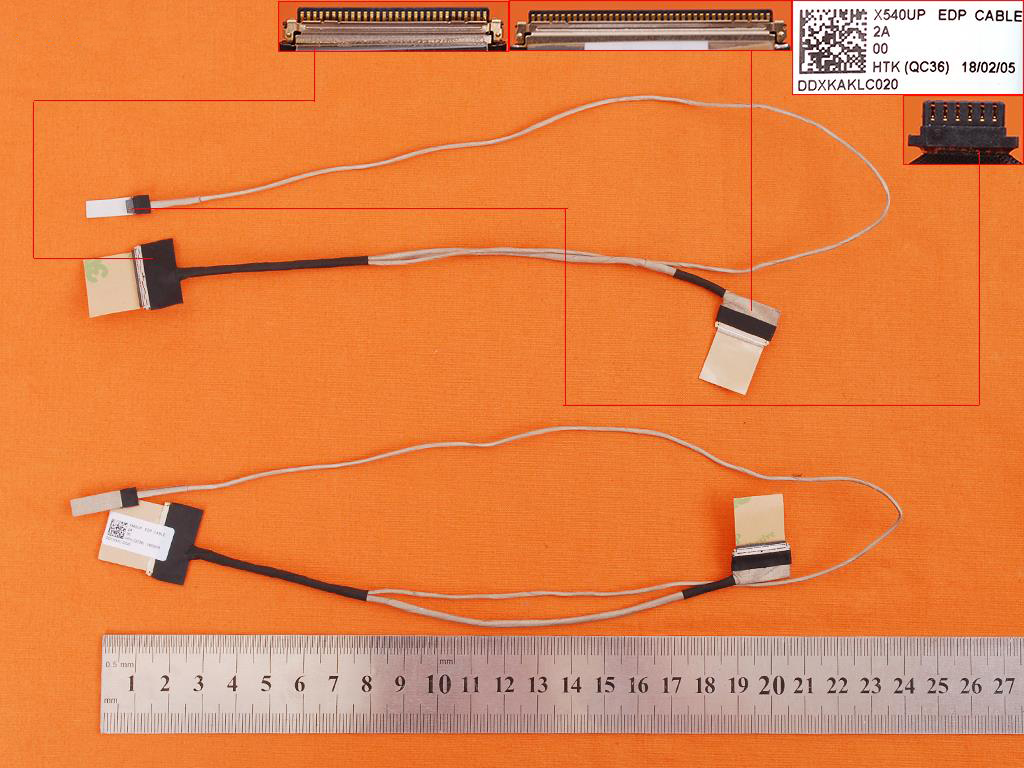 LCD flex kabel pro notebook Asus X540SA X540S X540L D540LA D540Y R540s FL700U X540UP X540LA 