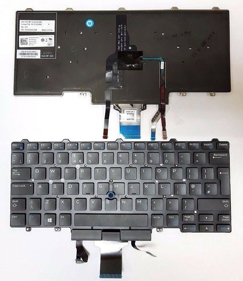 Klávesnice pro Dell Latitude E5450 E7250 E7450