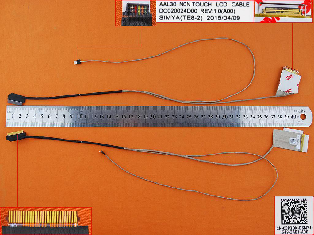 LCD flex kabel pro notebook Dell Inspiron 17-5000 5755 5758 5759