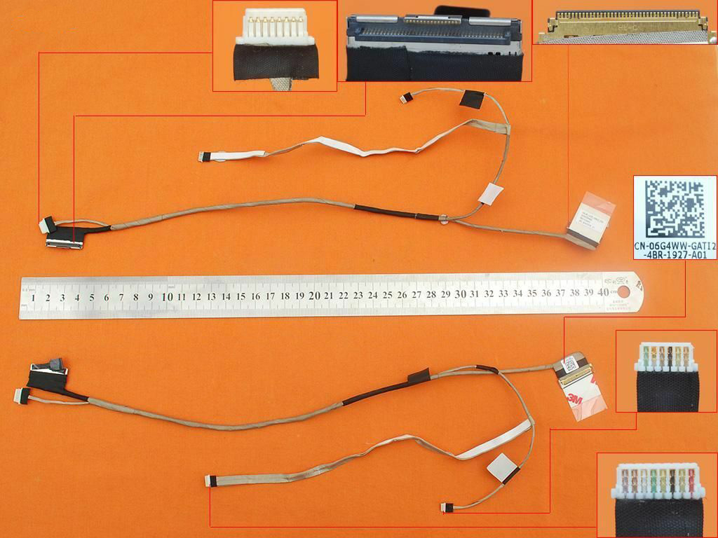 LCD flex kabel pro notebook Dell Latitude E6540, 40PIN , verze 2