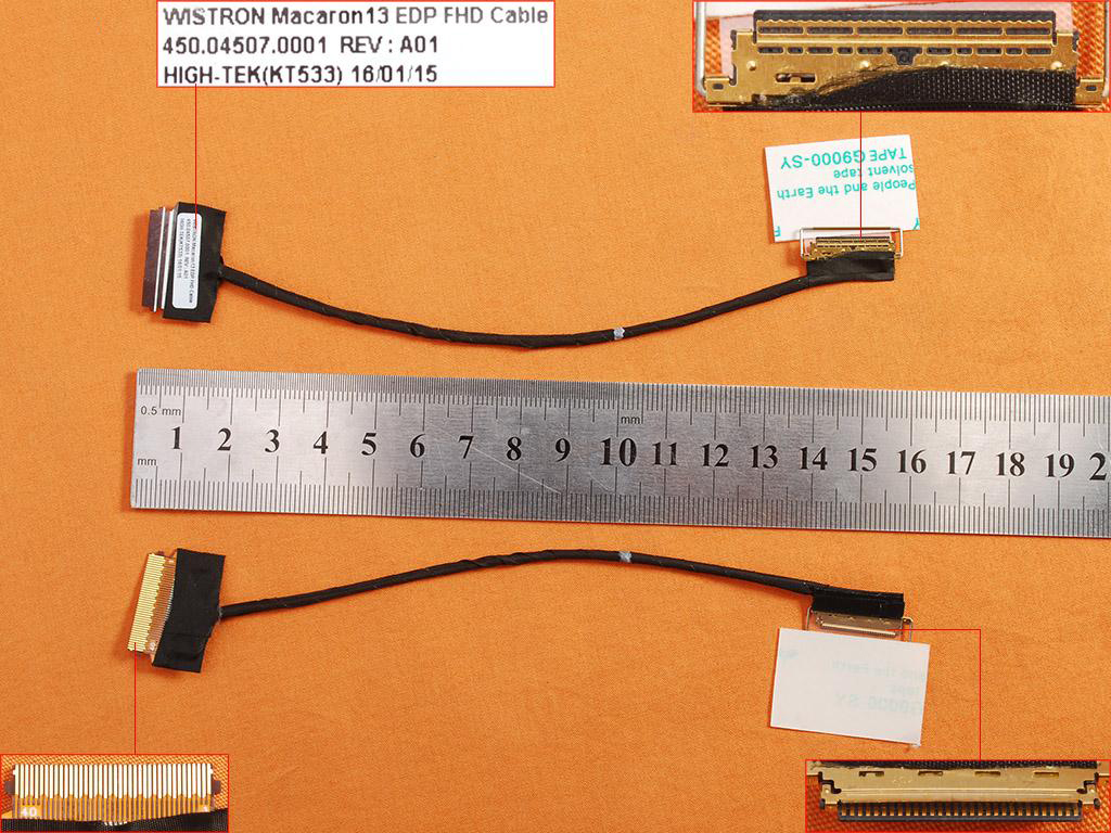 LCD flex kabel pro notebooky HP Pavilion x360 13-s 13s