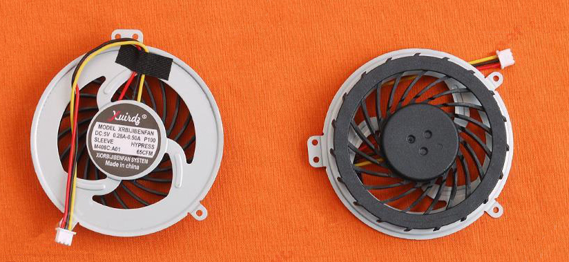 Ventilátor chlazení pro Lenovo ThinkPad SL410 SL410K SL510 SL510K E40 E50, verze 1