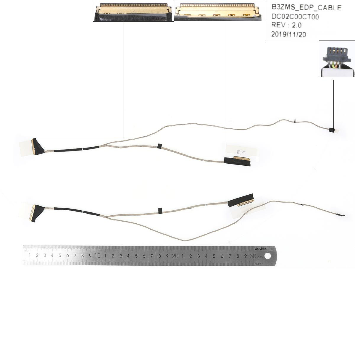 LCD flex kabel pro notebooky Acer Aspire S 13 S5-371-50VC S5-371 S5-371T, verze 2