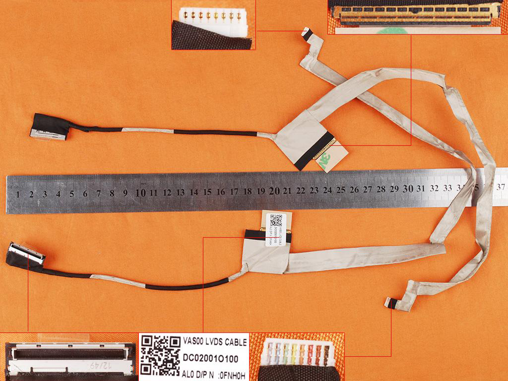 LCD flex kabel pro notebook Dell Alienware 17 R1 M17X R5 R6 P18E 17X
