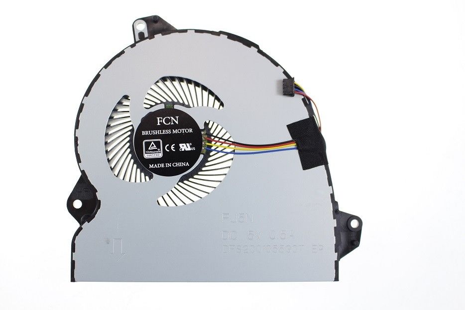 Ventilátor chlazení pro Asus GL553V GL553VE GL553VD GL553VW ZX53 ZX53V ZX53VD ZX53VE ZX53VW