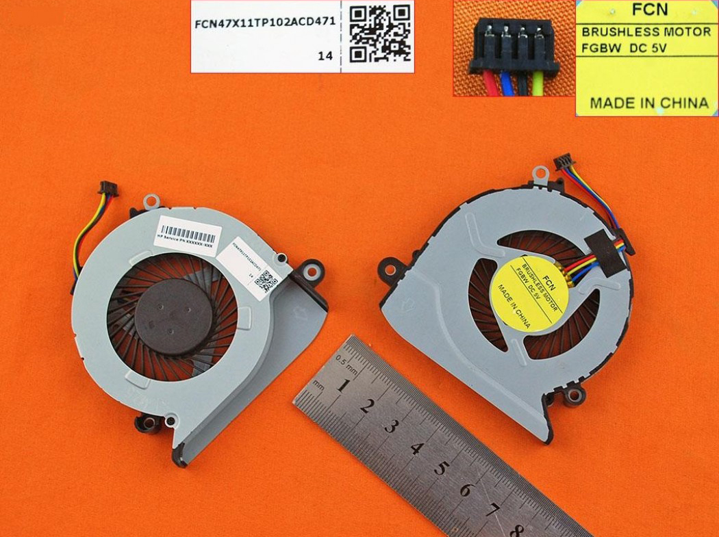 Ventilátor chlazení HP Pavilion 15Z-A 17-G 14-AB 15-AN 812109-001