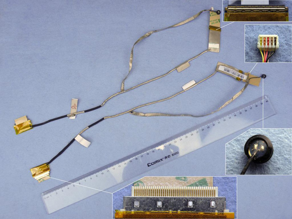 LCD flex kabel pro notebook Asus K53 A53 X53 K53E K53S X53E, verze 2