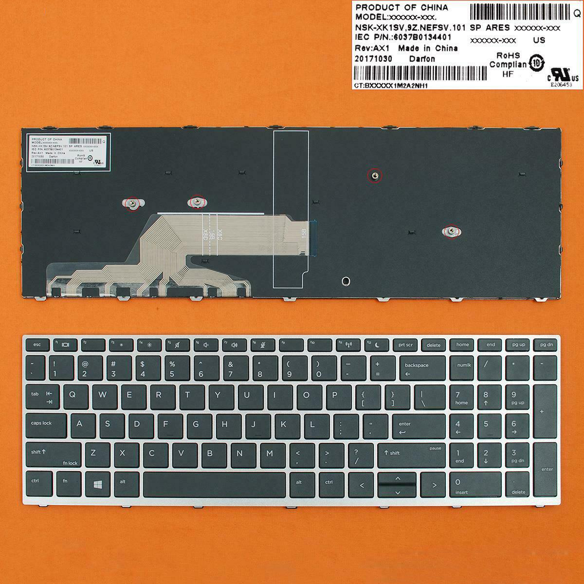 Klávesnice HP Probook 450 G5 455 G5 470 G5