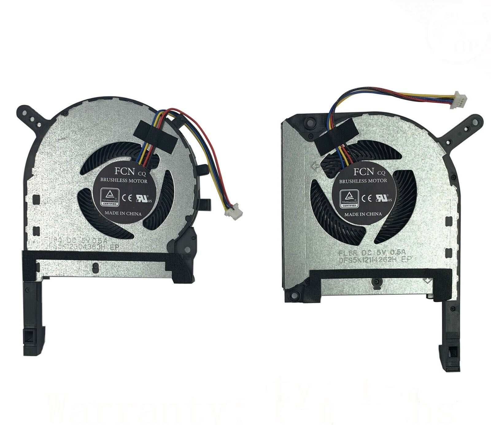 Ventilátory pro Asus Strix TUF 6 fx505 fx505G fx505GE fx505GD pro CPU+GPU