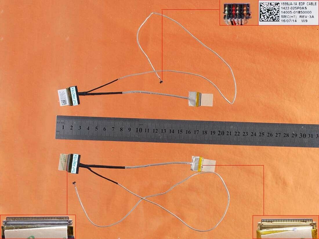 LCD flex kabel pro notebook Asus X555UA-1A X555UB A555U A555UA X556 W519L, verze 3