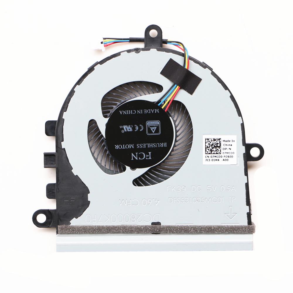Ventilátor chlazení pro Dell Inspiron 15 5570 15-5575 3583 , verze 2