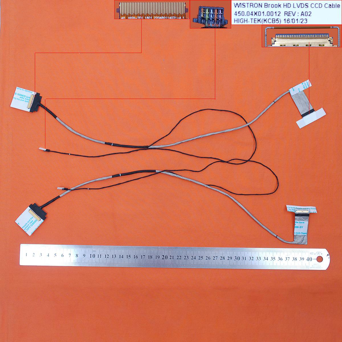 LCD flex kabel pro notebooky Acer Aspire E5-722 E5-722G E5-772 E5-772G E5-773 E5-773G