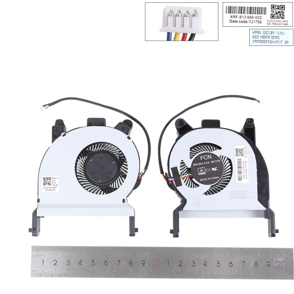 Ventilátor chlazení HP ProDesk 600 G3 (mini desktop)