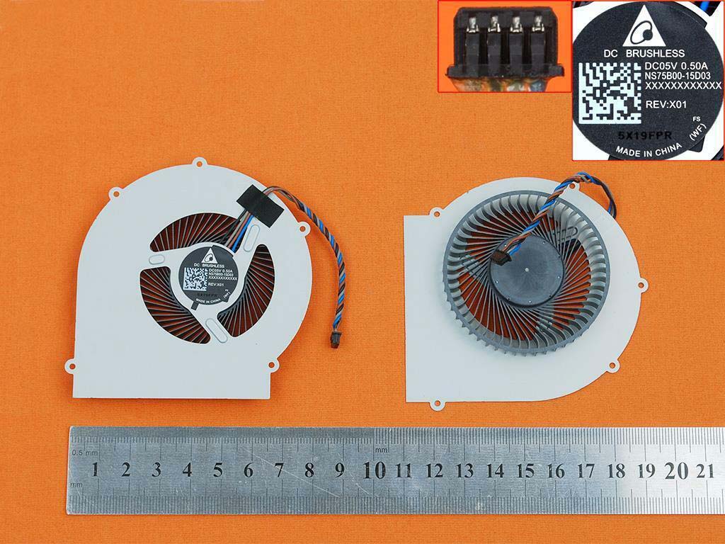 Ventilátor chlazení HP ProBook 650 G2 630 G3 , verze 1