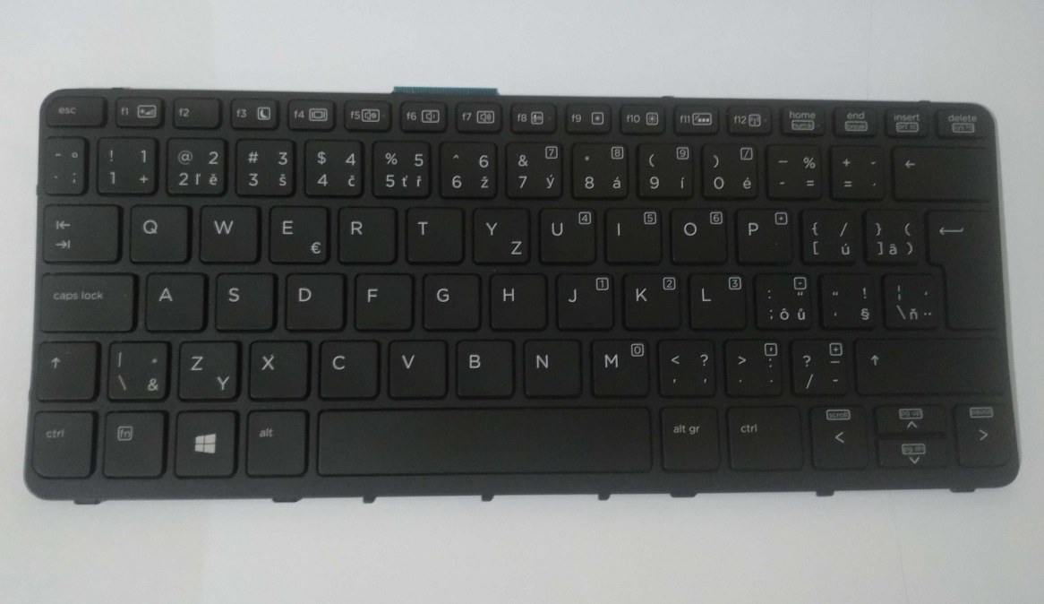 CZ/SK klávesnice pro HP Pro x2 612 G1