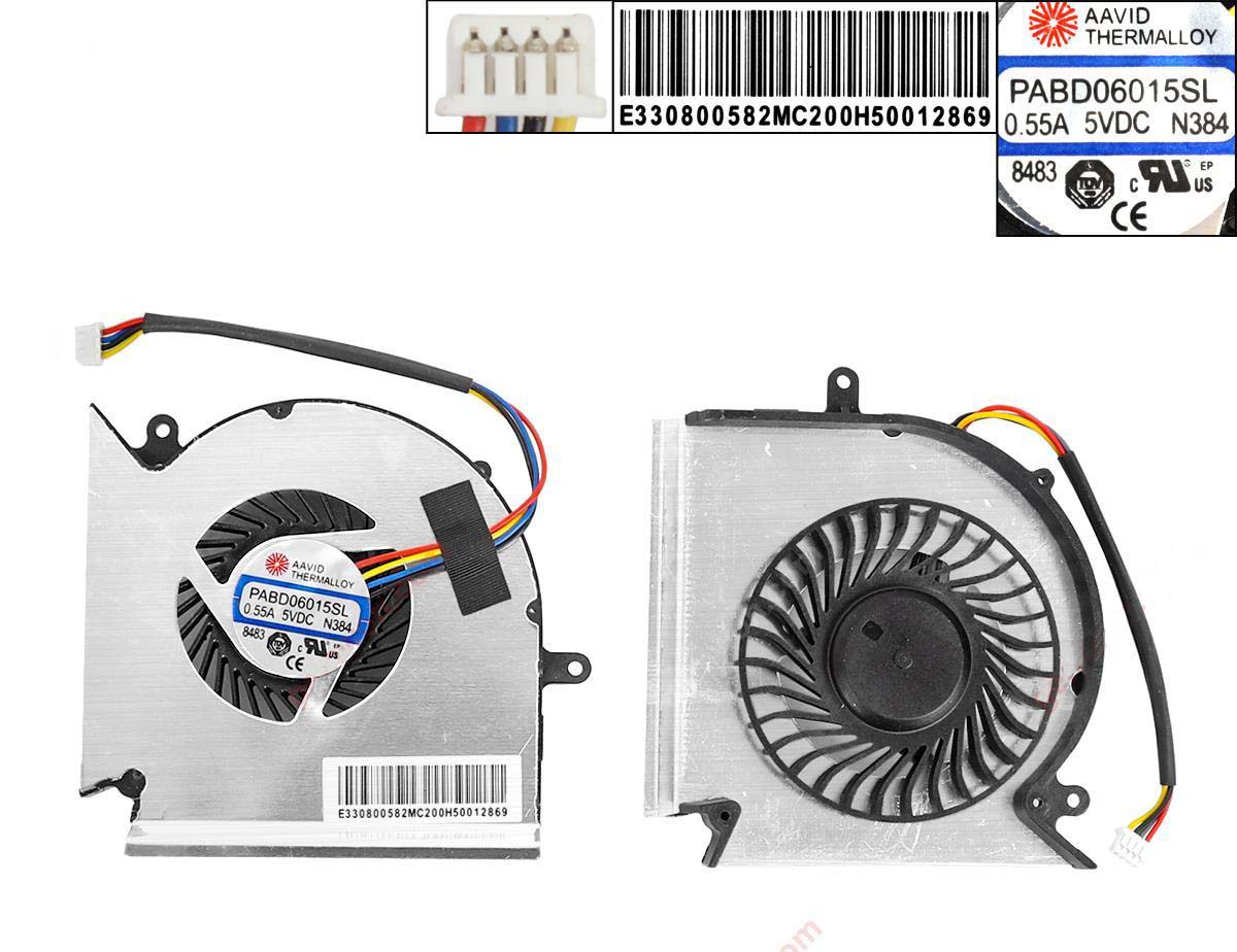 Ventilátor chlazení pro MSI GE63VR MS-16P1 GE73VR MS-17C1 - GPU