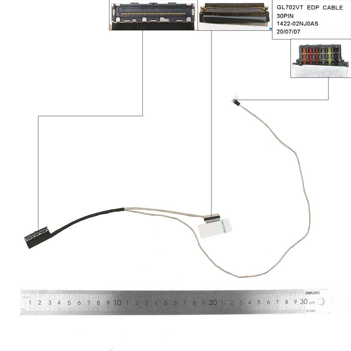 LCD flex kabel pro notebook Asus S7 S7VS S7VM GL702 GL720VI GL702VT