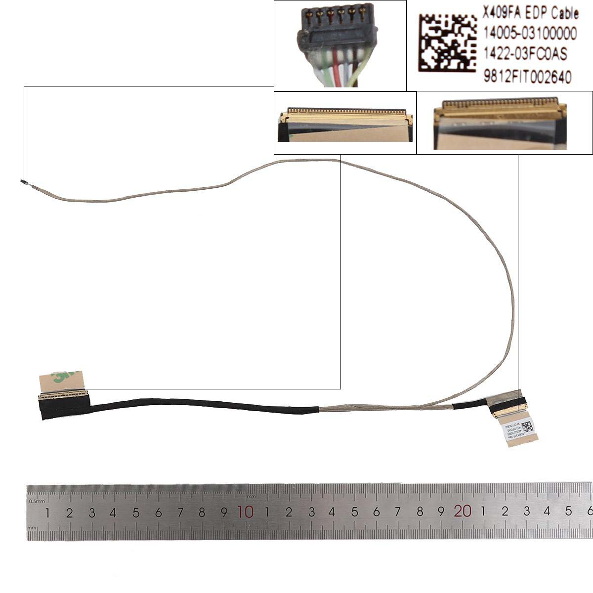 LCD flex kabel pro notebook Asus X409 X409FA X409BA/J Y4200F/D