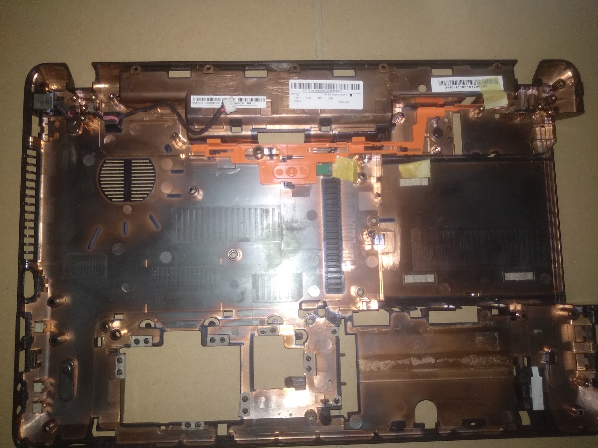 Packard Bell EasyNote TS44HR P5WS0 - spodní plastvový díl - vana
