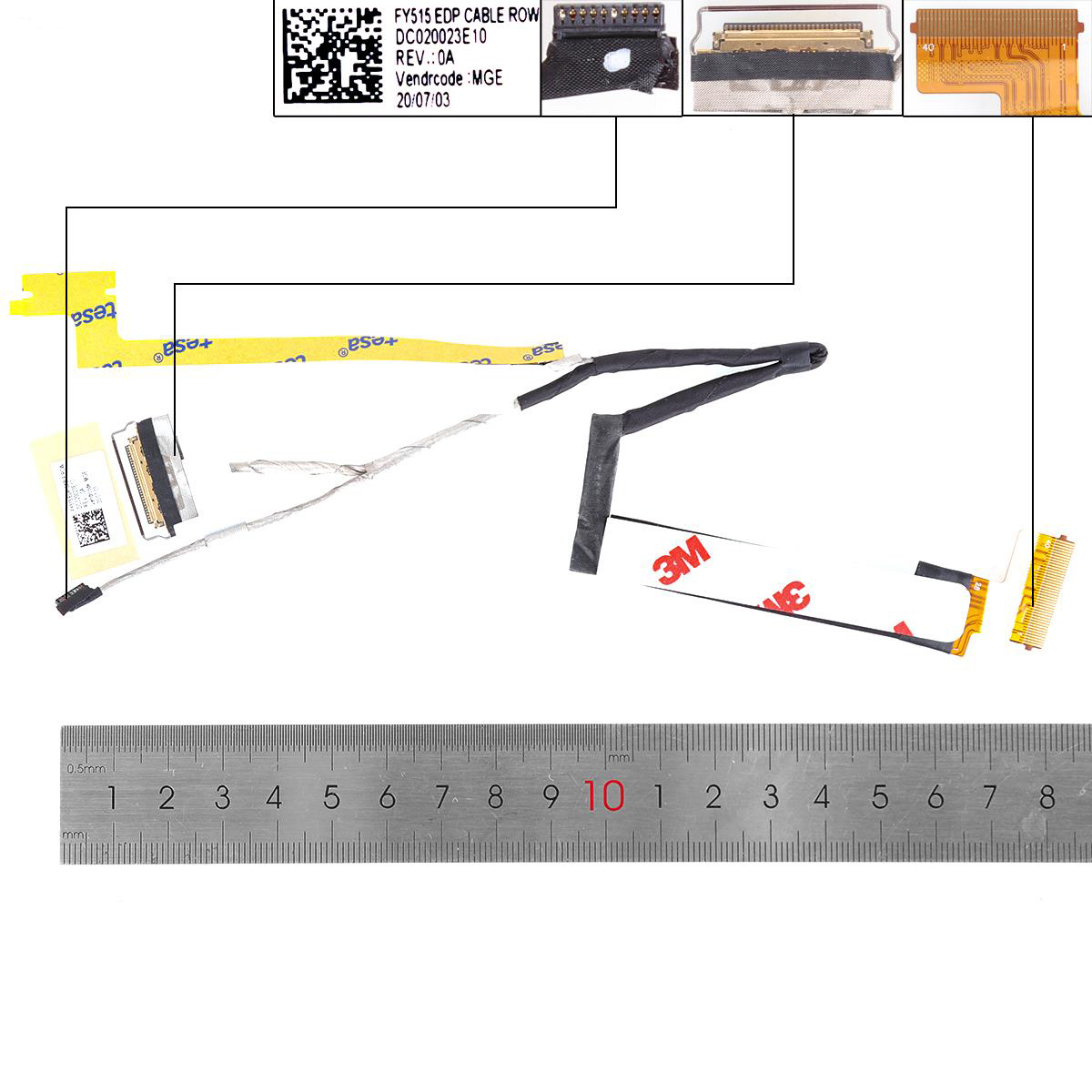 LCD flex kabel pro notebooky Lenovo Y540-15IRH Y540-15Y7000 FY515