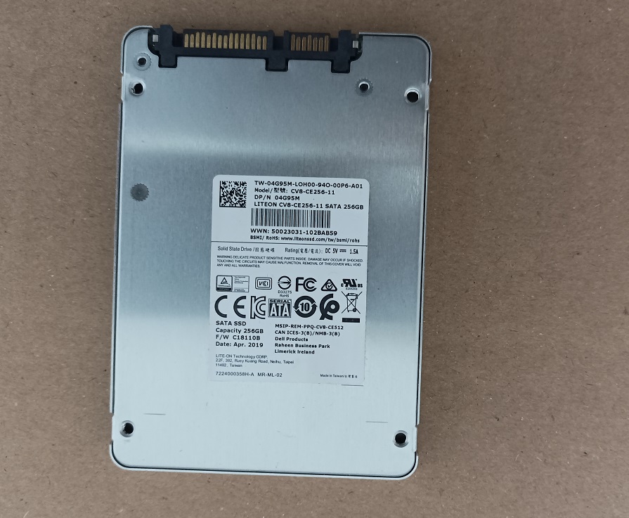 SSD disk Lite-On CV8 SSD s kapacitou 256GB