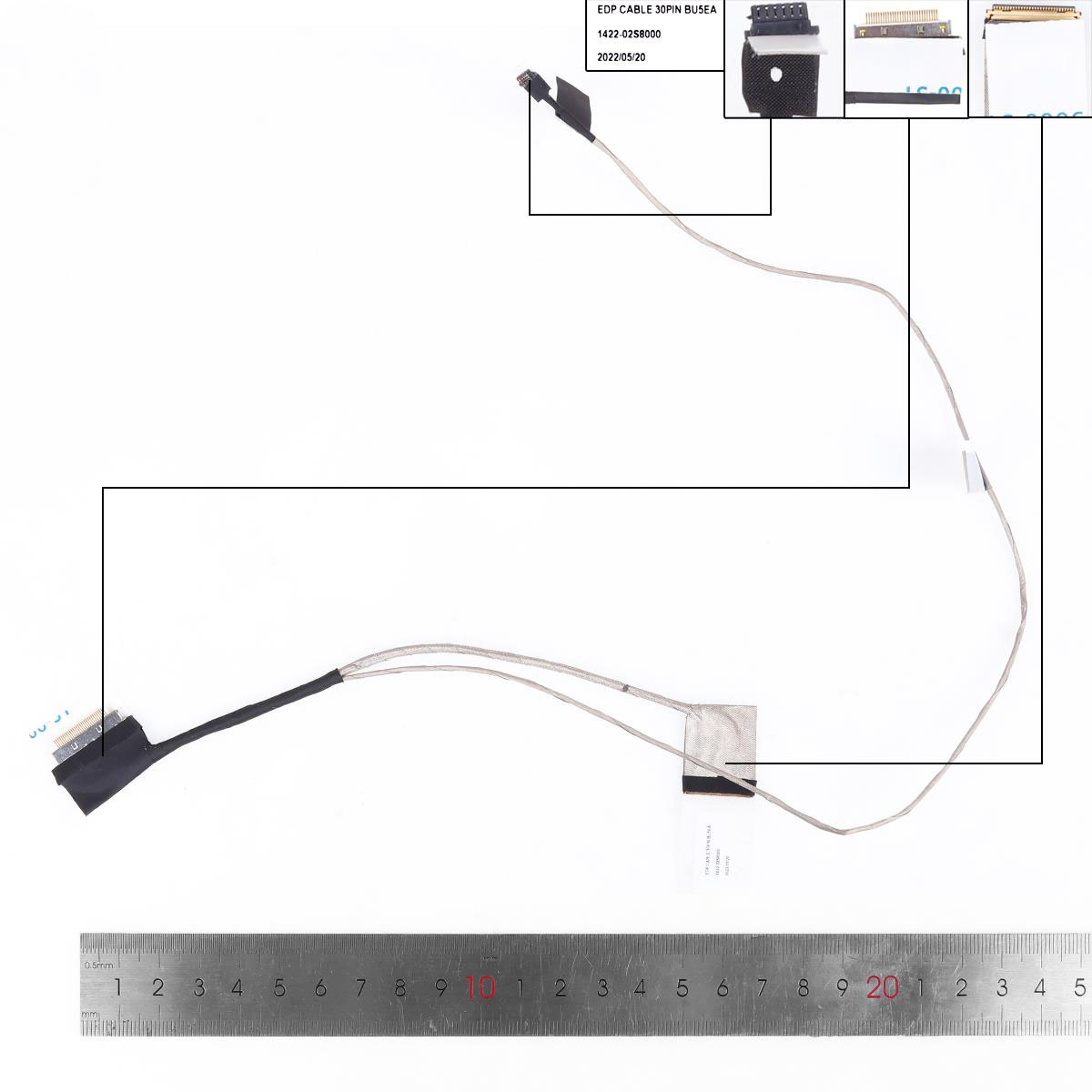 LCD flex kabel pro notebooky Acer Swift 3 SF315-41-52 , 1422-02S8000 , 30PIN