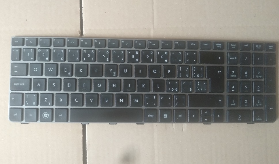 Klávesnice CZ/SK Klávesnice HP Probook 4530 4530s 4730 4730s 4535 4535s