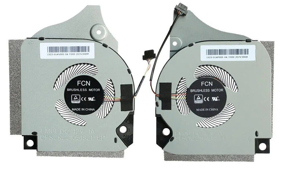 Ventilátory chlazení pro Dell Inspiron G5-5590 G7-7590 G7-7790, GPU + CPU , 12V, verze 2