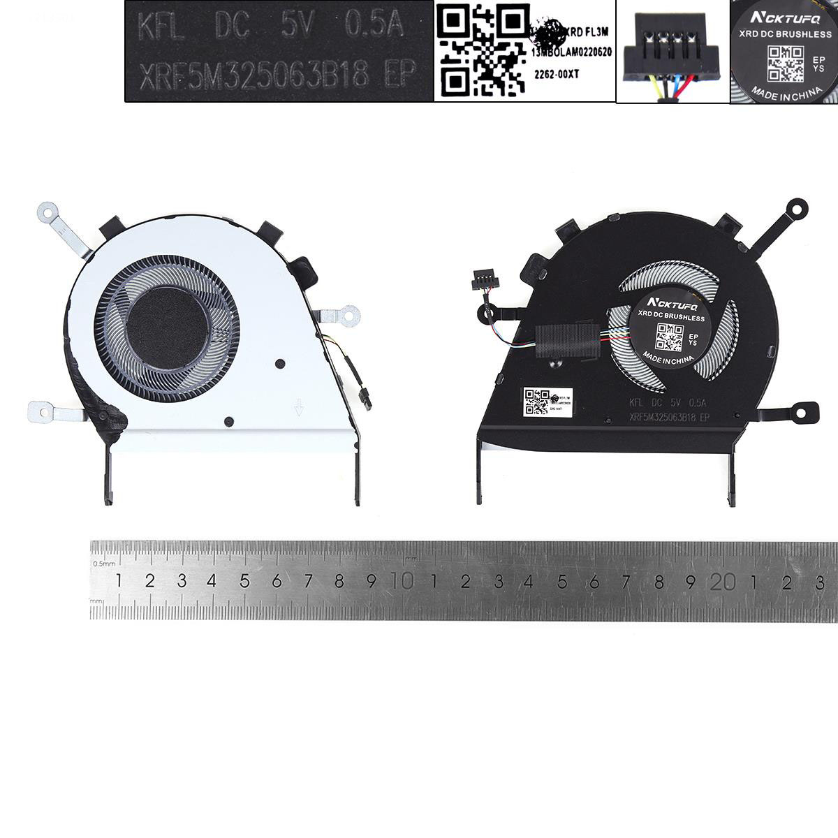 Ventilátor chlazení pro Asus Zenbook Q406DA Q406FA Q406 , UM462DA , DQ5D519G002 