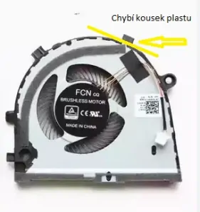 Ventilátor chlazení pro Dell Inspiron Game G3 G3-3579 G3 3579 3779, pro GPU , menší poškození 