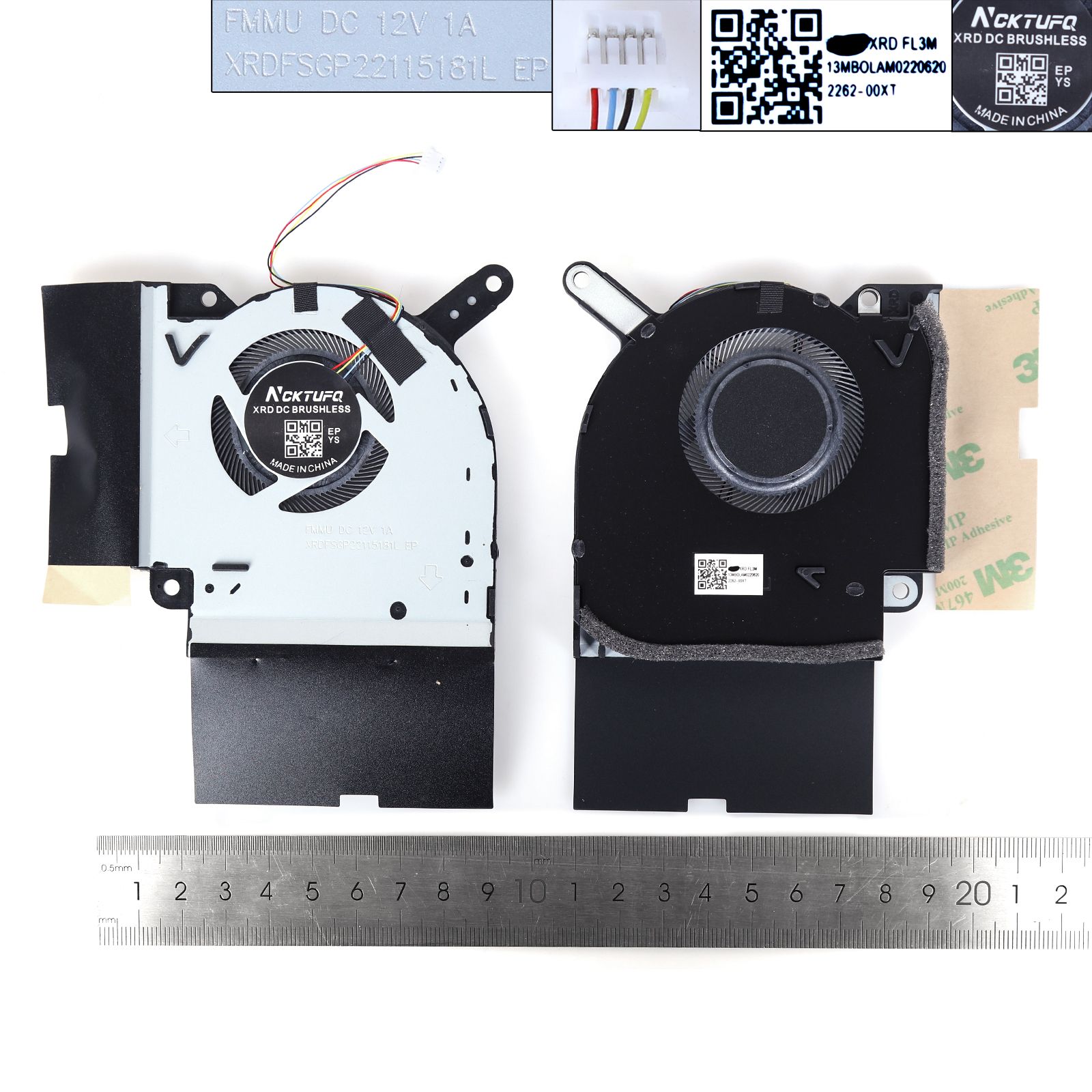Ventilátor pro Asus ROG Strix G531 G531G G531GV , verze 2 , DC 12V
