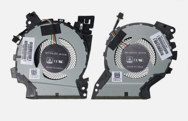 Ventilátory chlazení pro HP ZHAN 99 G1 ZHAN 99-65 Zbook 15V G5 TPN-C134, CPU + GPU