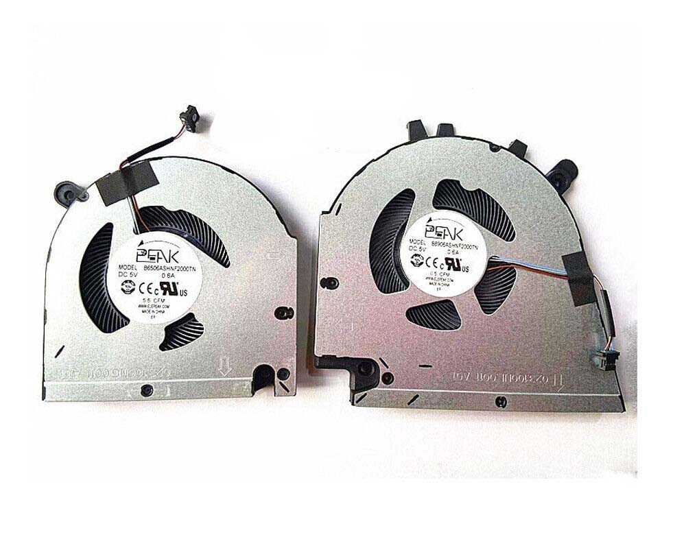 Ventilátory chlazení pro Dell Vostro 15 7510 Inspiron 16 Plus 7610 , CPU + GPU