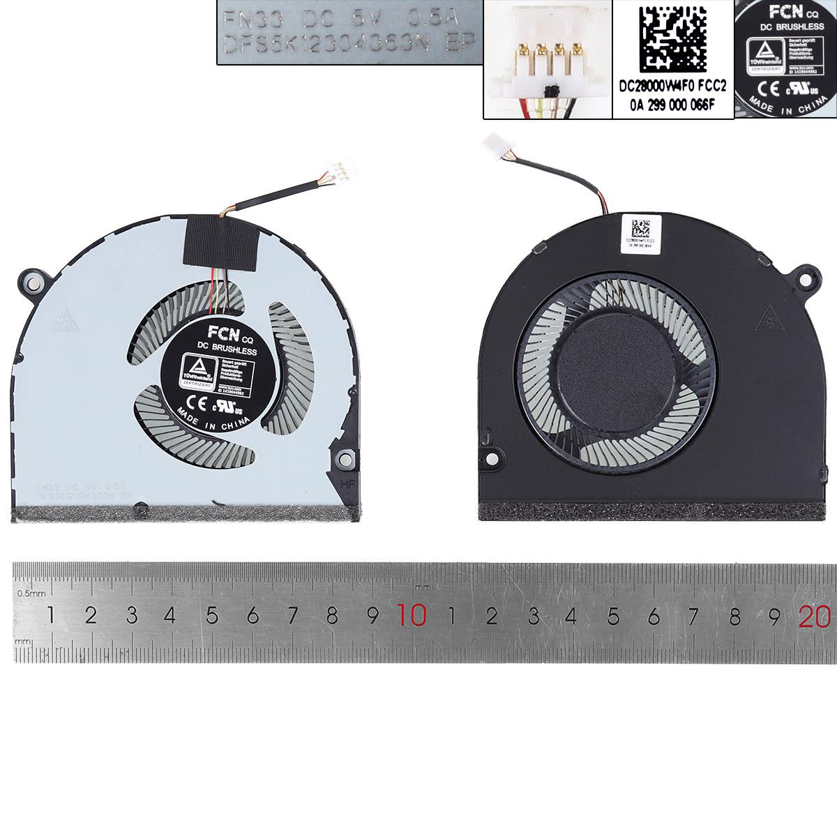 Ventilátor chlazení pro Acer SF314-43 Ryzen7 2021 SF314-511-501B
