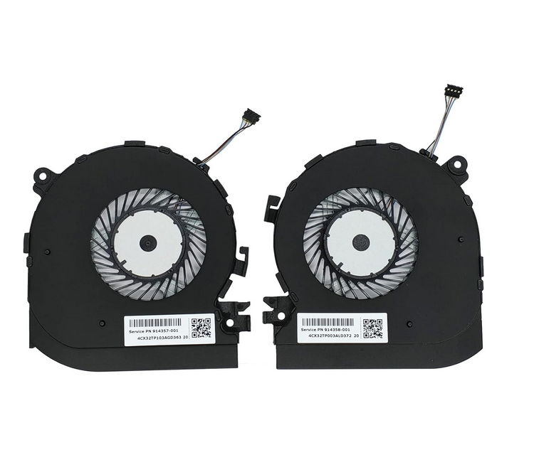 Ventilátory chlazení pro HP Spectre X360 15-BL , levý+pravý