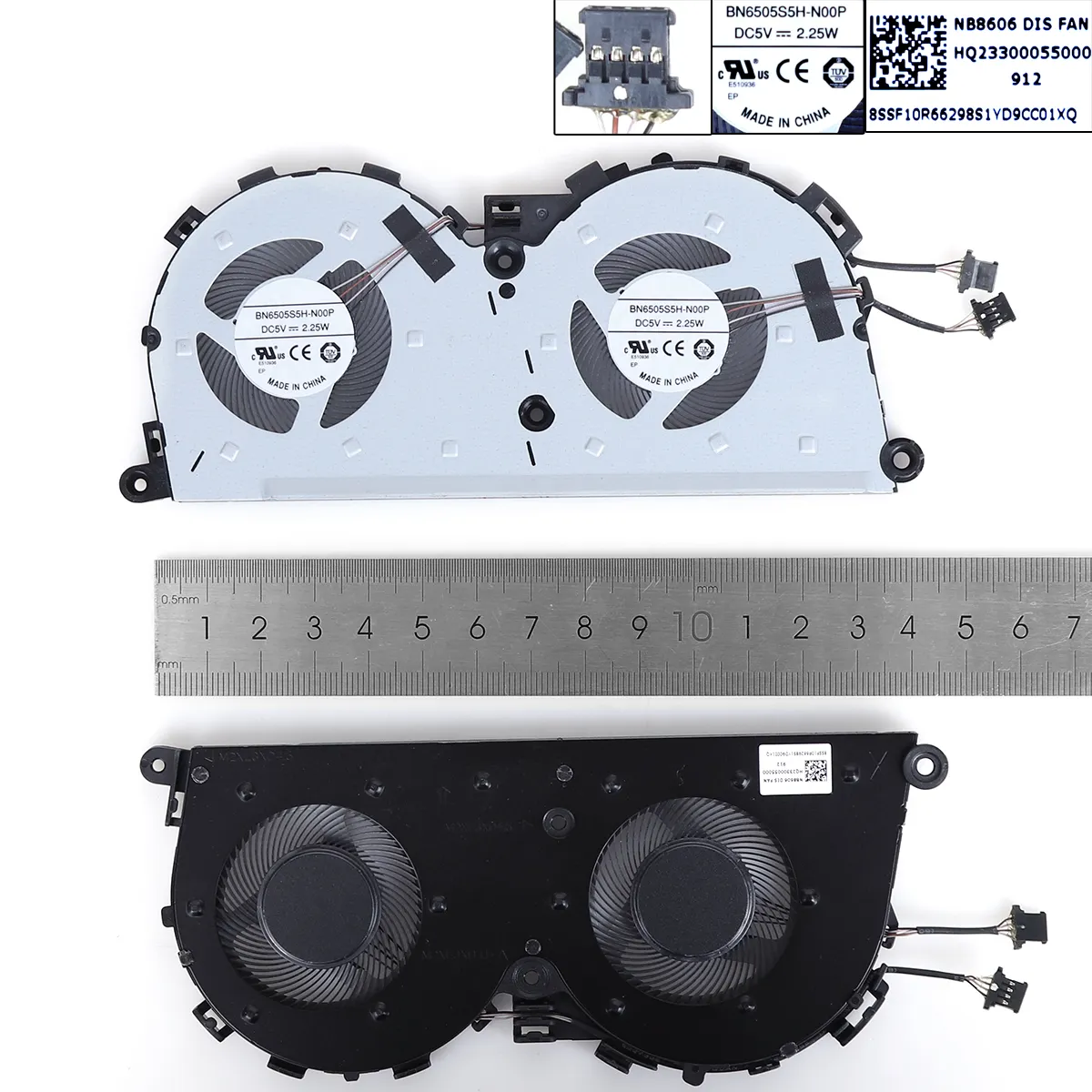 Ventilátor chlazení pro Lenovo air15 S540-15IWL S540-15IML