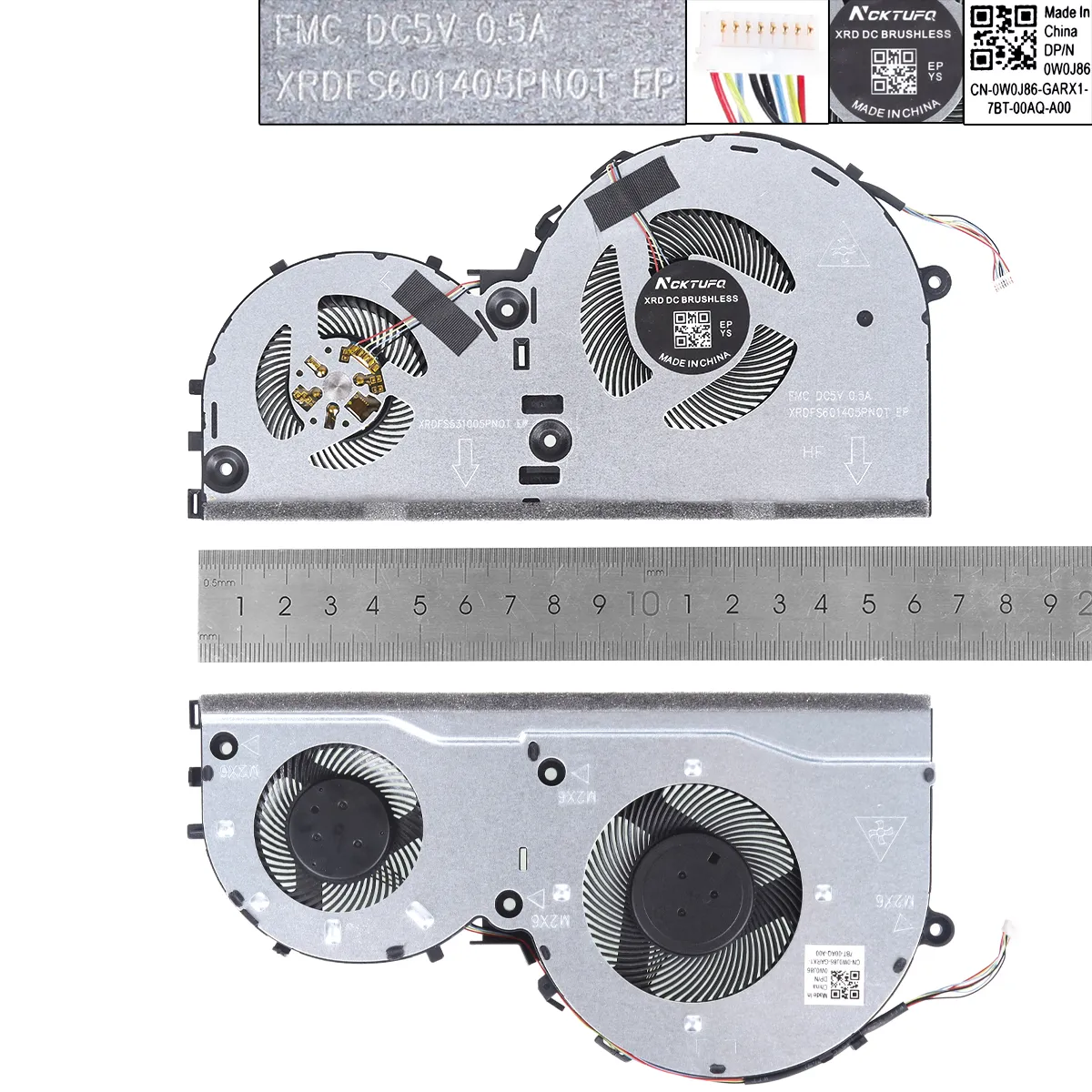 Ventilátor chlazení pro Lenovo Ideapad 330-15ICH L330-15ICH