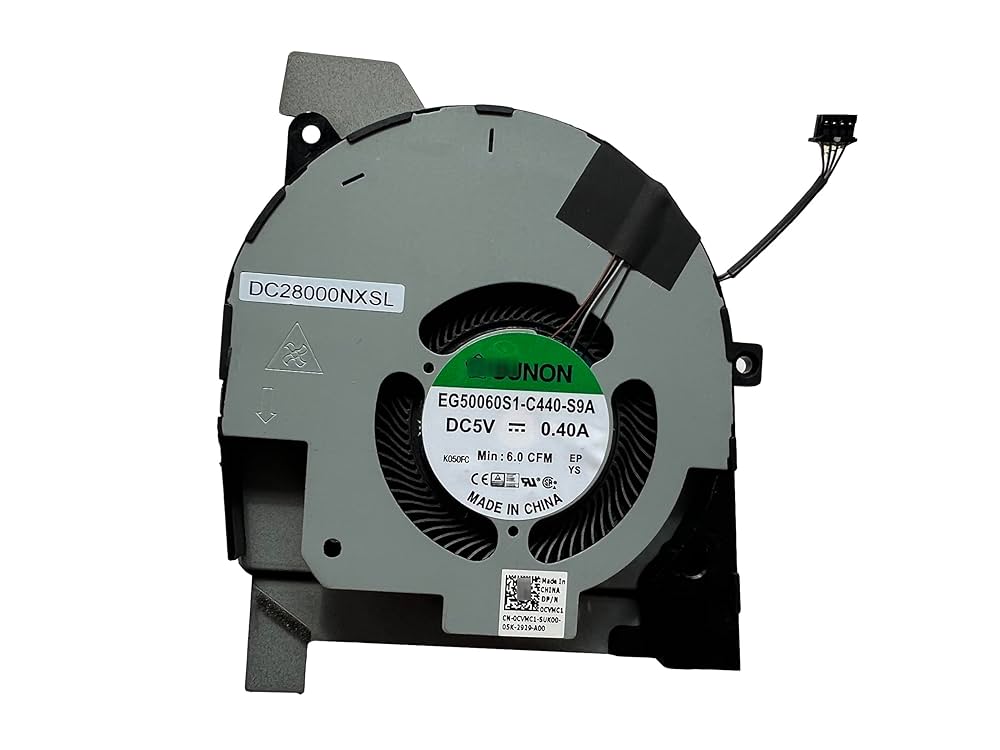 Ventilátor chlazení pro Dell Latitude 5501 5511 Precision 3541 3551