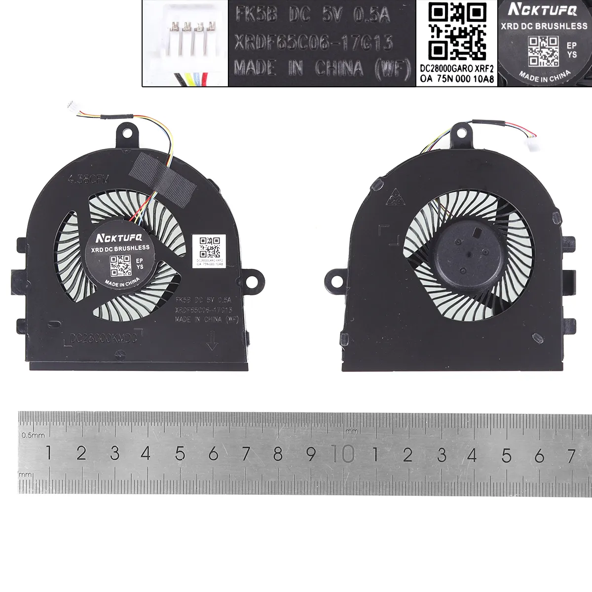Ventilátor chlazení pro Dell Inspiron 3480 3481 5494
