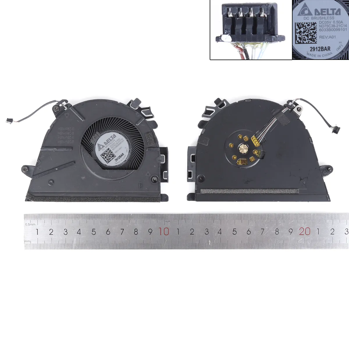 Ventilátor chlazení HP EliteBook 840 860 865 G9 HP EliteBook 1040 G9