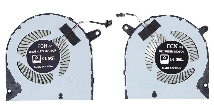 Ventilátor chlazení pro Dell G3 3590 G3-3590 2020 G3-3500 G3 15 3500, pro CPU + GPU