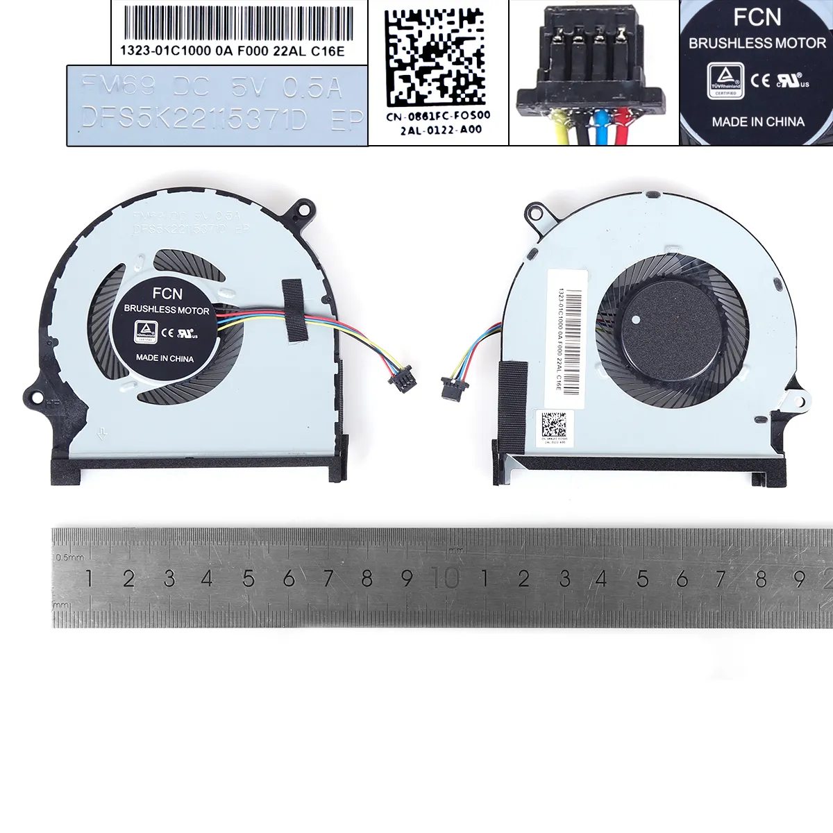 Ventilátor chlazení pro Dell Inspiron 15-7590 7590 7591 P83F , pro GPU