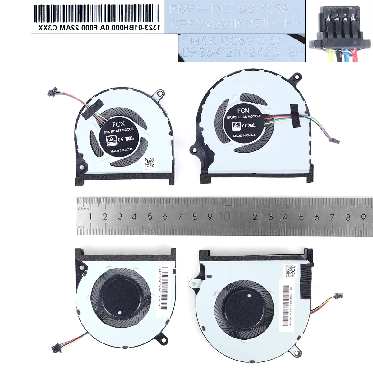 Ventilátor chlazení pro Dell Inspiron 15-7590 7590 7591 P83F , pro CPU + GPU