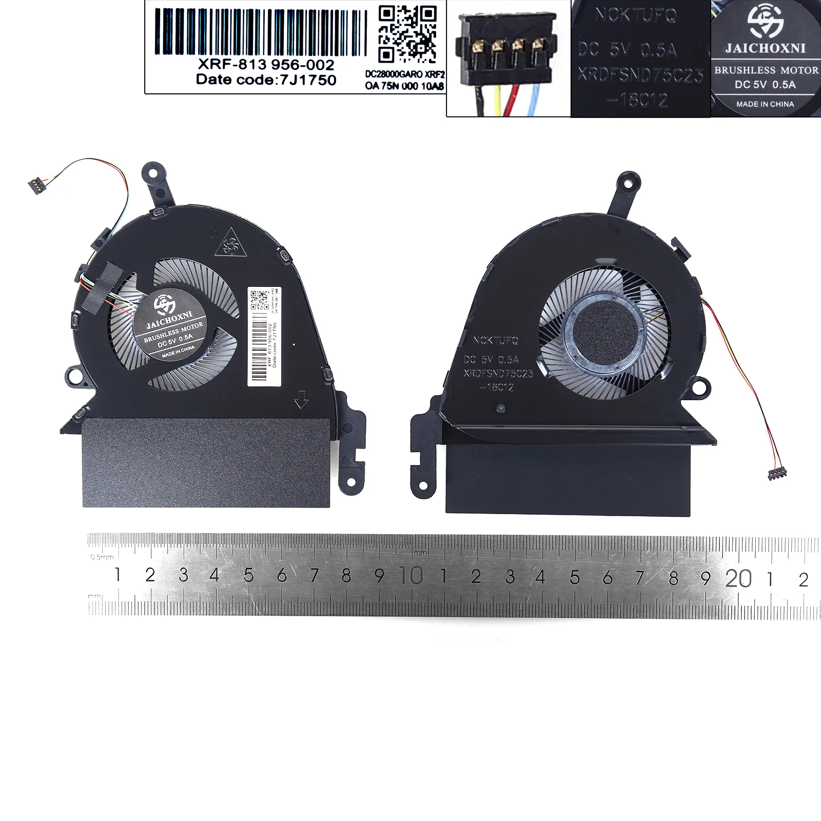 Ventilátor chlazení HP Spectre X360 15-DF 15T-DF , pro CPU